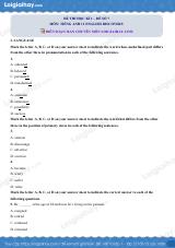 Đề thi học kì 1 Tiếng Anh 11 English Discovery - Đề số 7